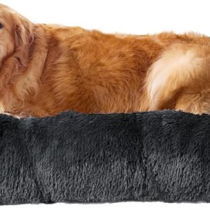 Dog Bed Soft Pet Cushion Large Dog Crate Puppy Cat Mattress Washable Pad Mat xl