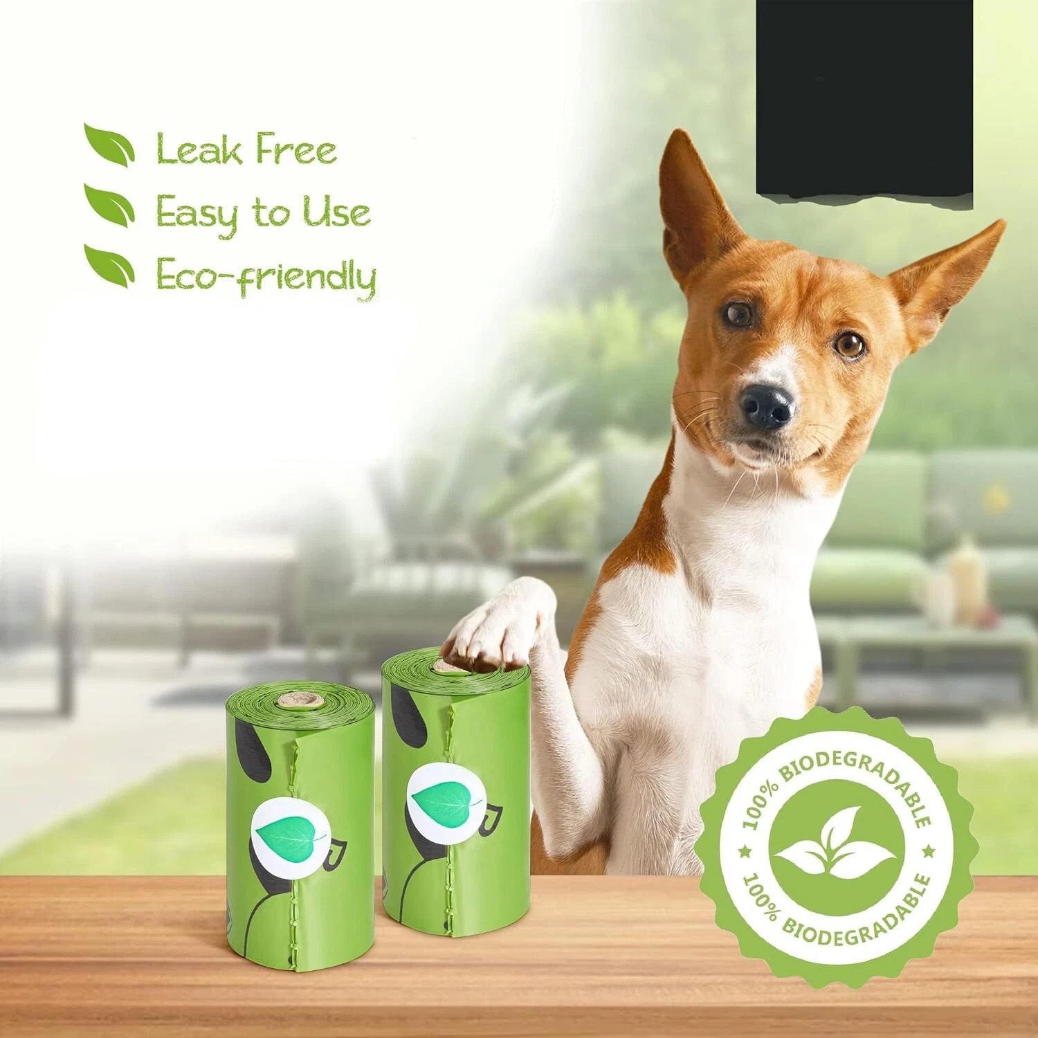 600 Dog Poop Bags Rolls Poo Waste Biodegradable Doggy Large Strong Thick Pet Eco - Image 3