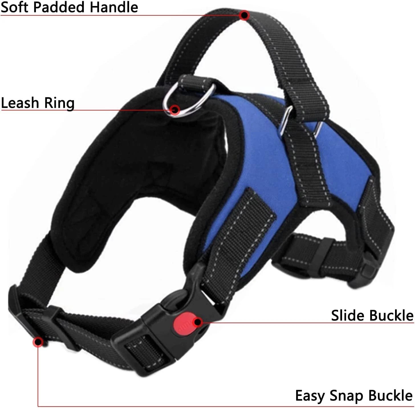 Dog Harness No Pull For Small Medium Large Dogs Anti Pull Strong And Adjustable - Image 21