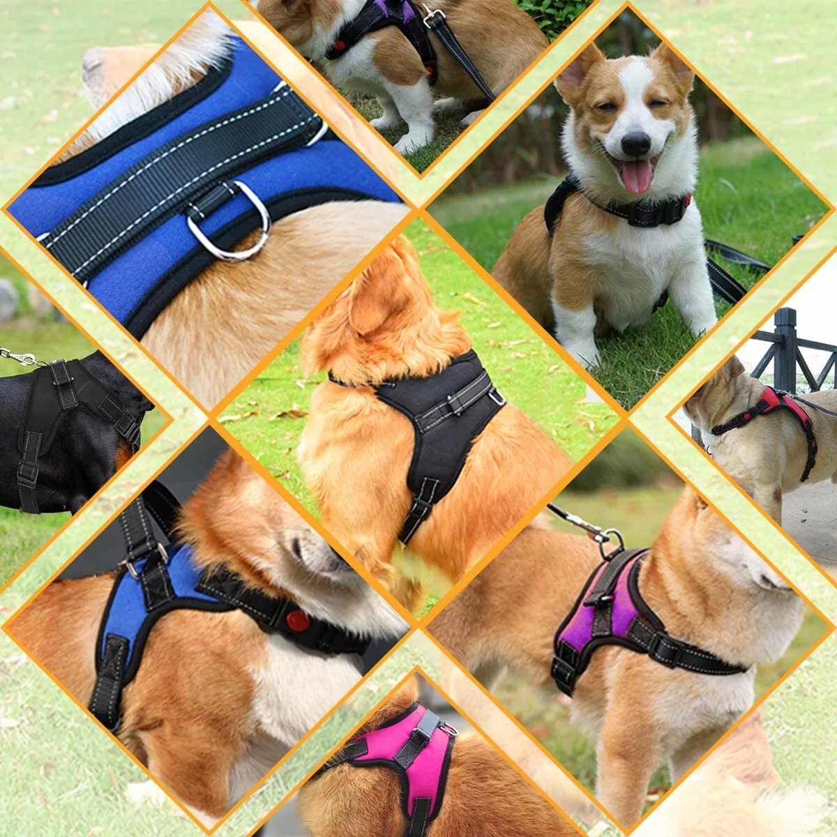 Dog Harness No Pull For Small Medium Large Dogs Anti Pull Strong And Adjustable - Image 46