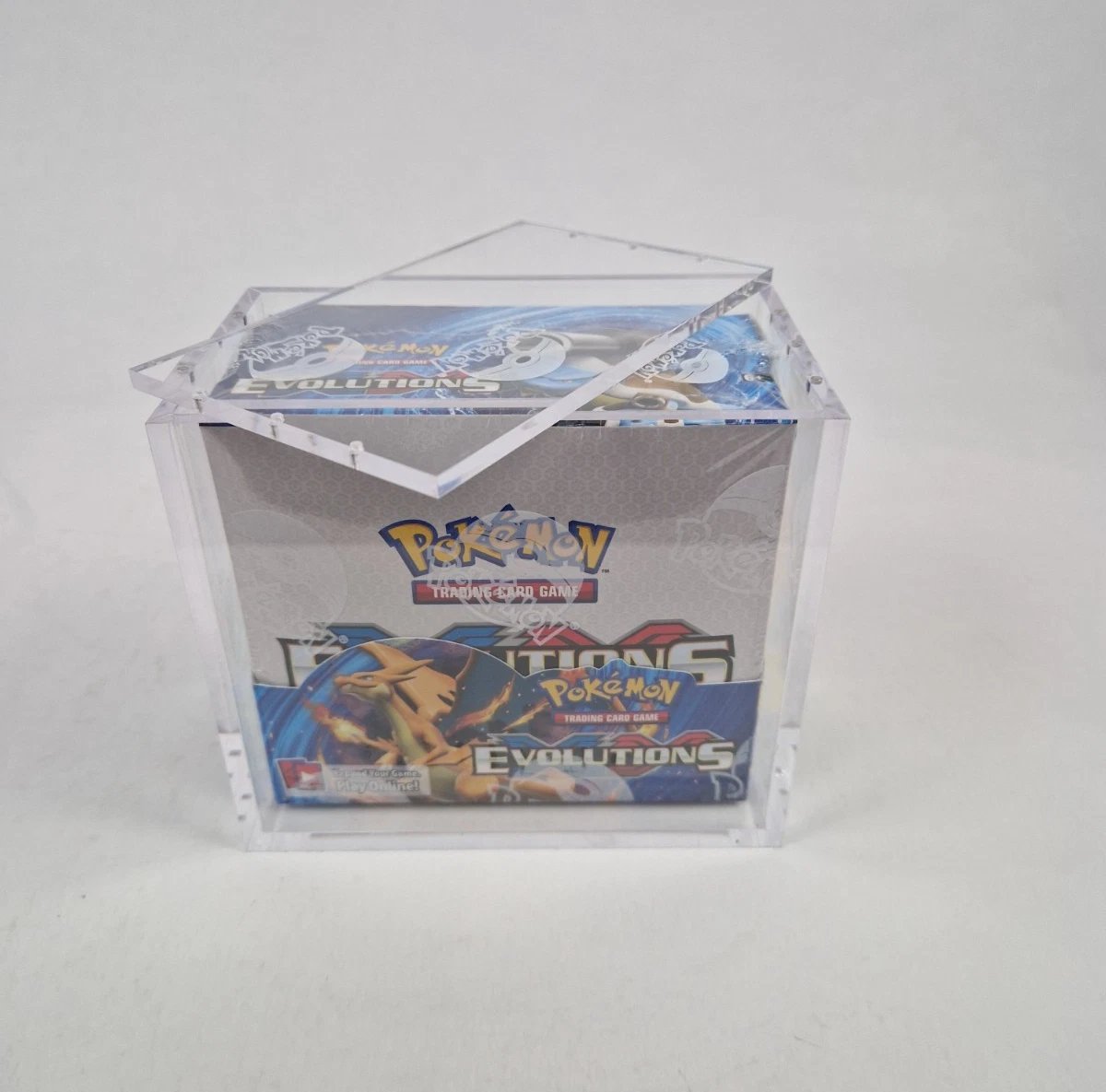 Pokemon TCG Booster Box Acrylic Case Magnetic Display Anti UV Protector Clear - Image 5