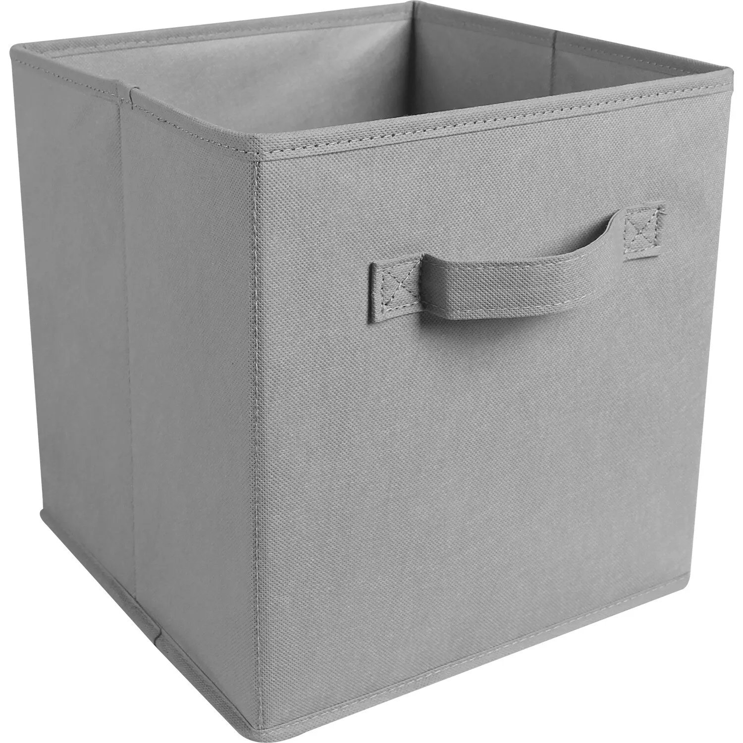 X4 Cube Storage Boxes Fabric Box Organiser Foldable Collapsible Canvas Basket - Image 17