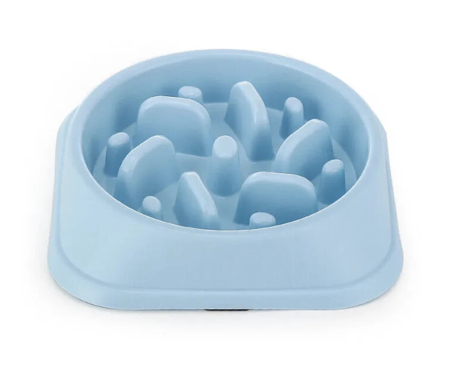 Dog Bowl Slow Feeder Pet Bowl Anti Bloating Anti Slip Feet Interactive Feed Dish