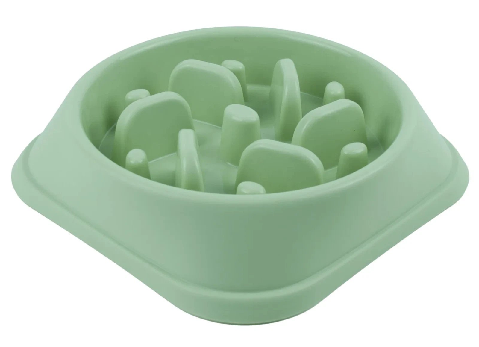 Dog Bowl Slow Feeder Pet Bowl Anti Bloating Anti Slip Feet Interactive Feed Dish - Image 19