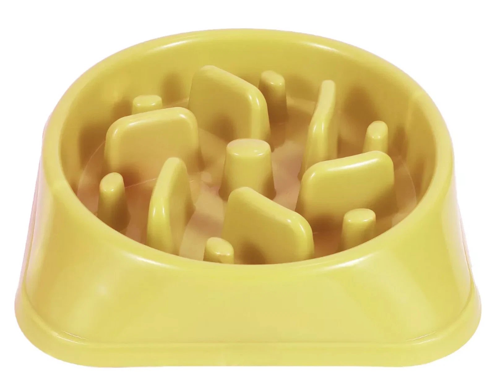 Dog Bowl Slow Feeder Pet Bowl Anti Bloating Anti Slip Feet Interactive Feed Dish - Image 27