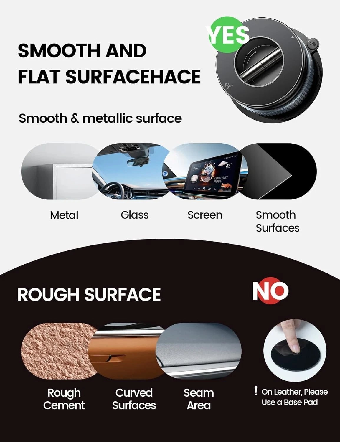 Magnetic Phone Holder For Car Magsafe Mount Magnet Rotating Suction In Mobile - Image 7