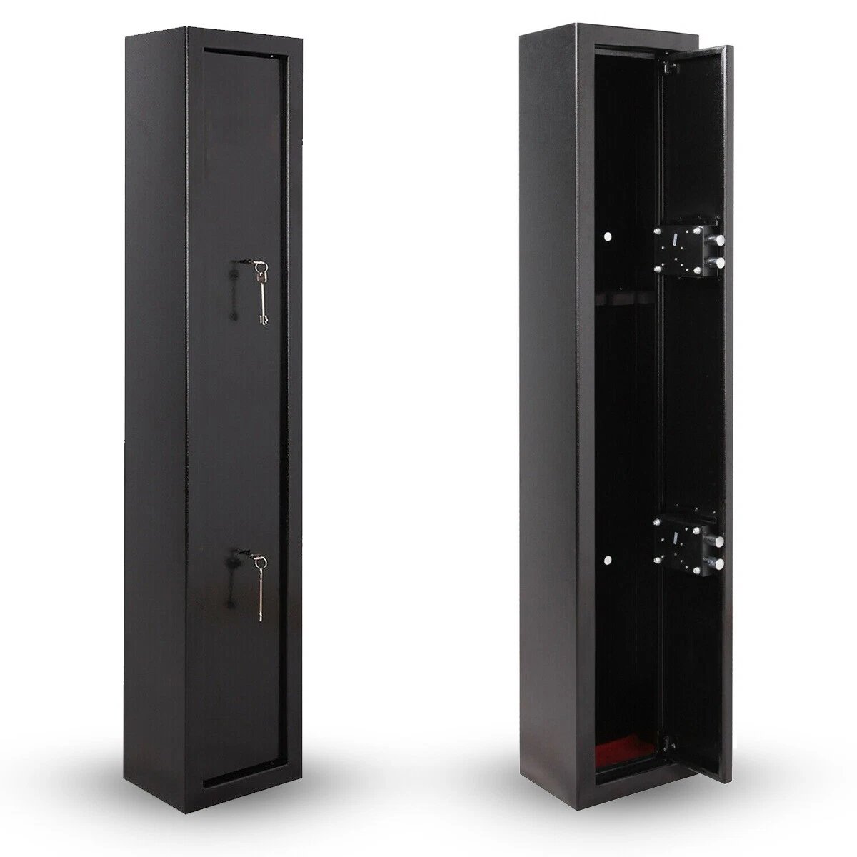 3 Or 6 Gun Cabinet Lockable Safe Rifle Firearm Steel BS7558/92 Police Approved