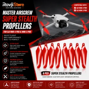 Master Airscrew Super Stealth Propellers for DJI Mini 4 Pro & Mini 3 Pro